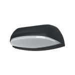 Ledvance LED Wandlamp Endura Stijl Wide Donker Grijs 12W 530lm - 830 Warm Wit 