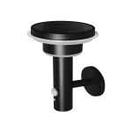 Ledvance LED Wandlamp Endura Stijl Dubbel Circle Zwart 6W 400lm - 830 Warm Wit | Solar - Bewegings- en lichtsensor 