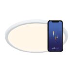 Nordlux Oja Smart LED Bulkhead Wit 30W 3500lm 120D - 822-865 Afstembaar Wit | Dimbaar – IP20