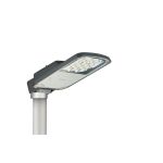 Philips LED Straatverlichting AluRoad Mini Aluminium Grijs 19.6W 3010lm 5x55x150D - 740 Koel Wit | IP66 - Asymmetrisch