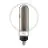 Philips Modern LED Lamp E27 Tubular and Globe 200mm Filament Smoke 6.5W 270lm - 830 Warm Wit | Dimbaar - Vervangt 25W