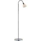 Nordlux Ray Vloerlamp Enkel Metaal Chroom | Geschikt voor 1x E14